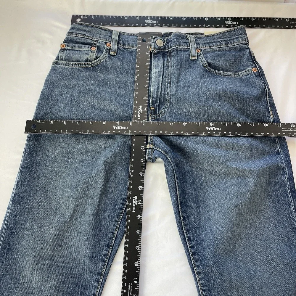 Levis Jeans Mens 30x32 Blue 512 Slim Taper Premium Medium Wash Denim Preppy